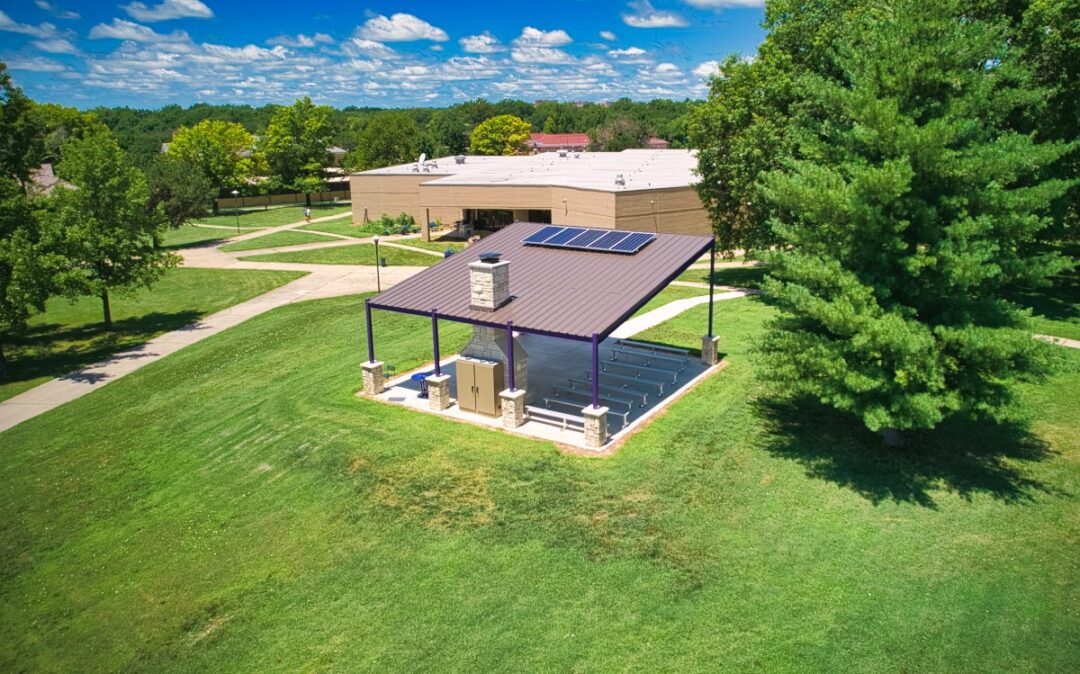 1.725 kW Outdoor Solar Classroom at Haskell Indian Nations University